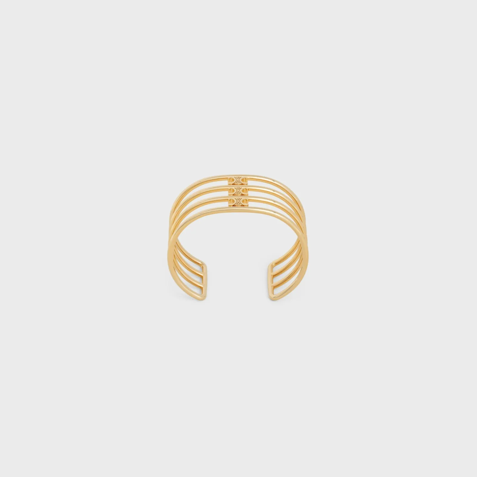 Clearance Triomphe Cage Cuff in Brass with Finish Women Triomphe | Categories·Bracelets
