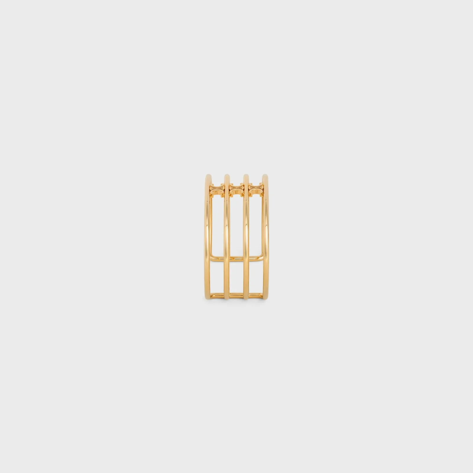Clearance Triomphe Cage Cuff in Brass with Finish Women Triomphe | Categories·Bracelets