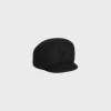 Fashion Triomphe cap in wool felt Women Bucket Hats And Caps | Hats And Gloves