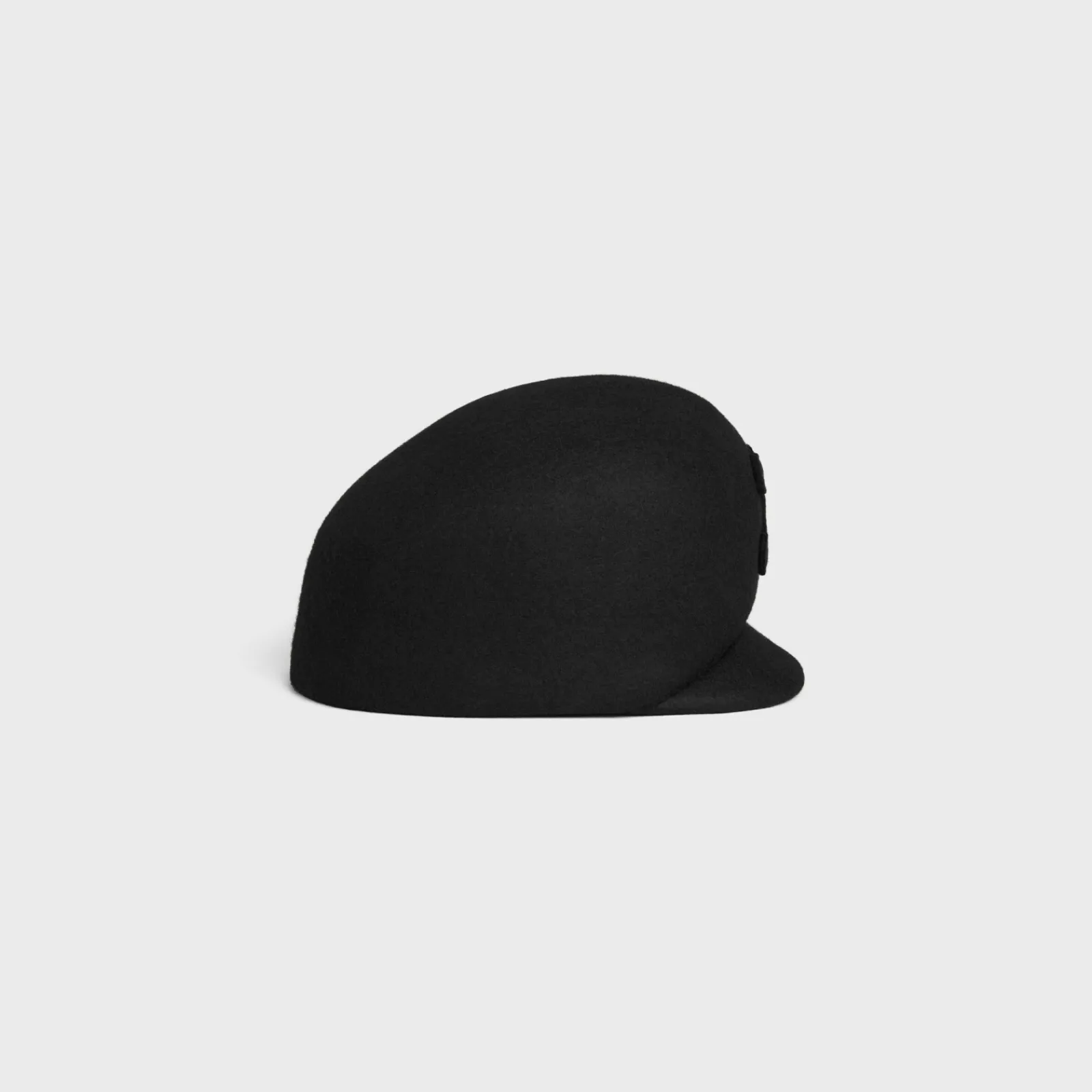 Fashion Triomphe cap in wool felt Women Bucket Hats And Caps | Hats And Gloves