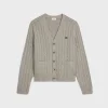 Hot triomphe cardigan in cable-knit cashmere Knitwear