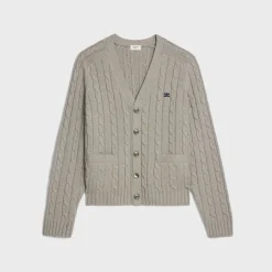 Hot triomphe cardigan in cable-knit cashmere Knitwear