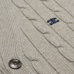 Hot triomphe cardigan in cable-knit cashmere Knitwear