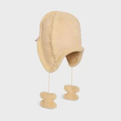 Clearance triomphe chapka hat in shearling Women Hats And Gloves