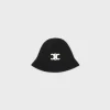 New Triomphe cloche beanie in cashmere Women Beanies And Scarves