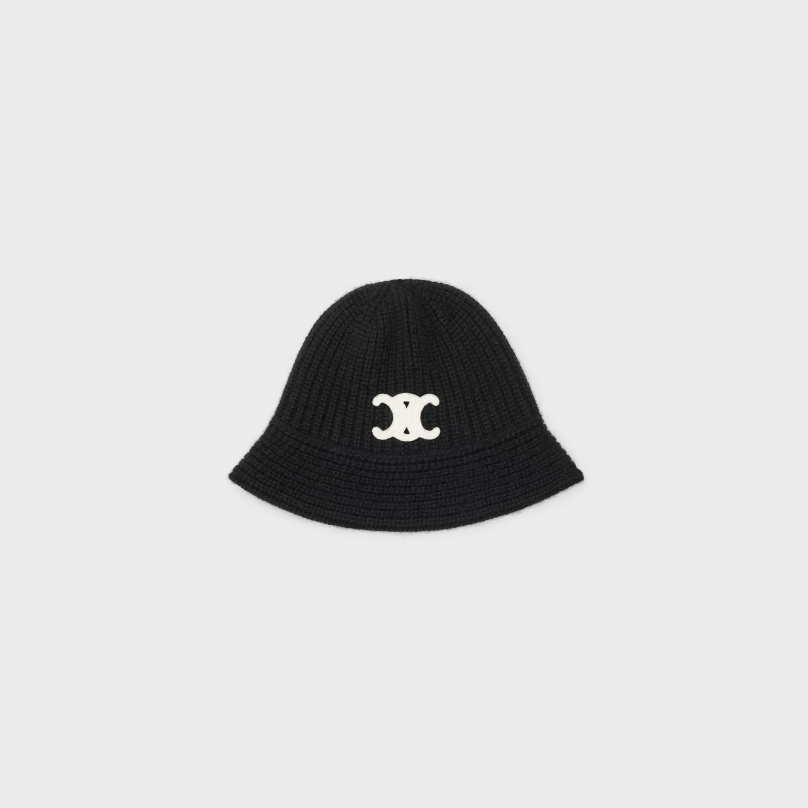 New Triomphe cloche beanie in cashmere Women Beanies And Scarves