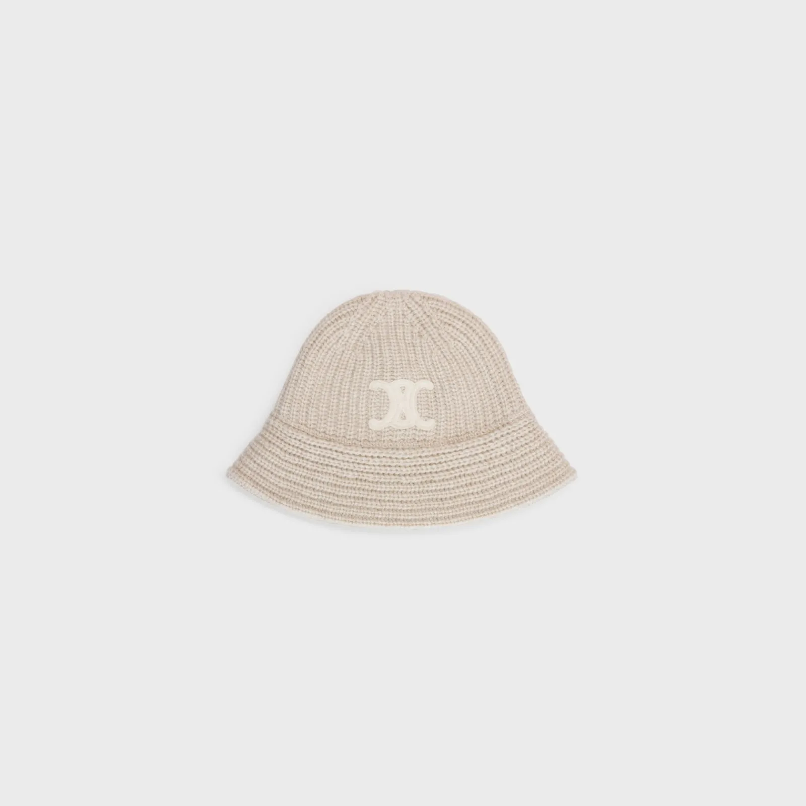 Clearance Triomphe cloche beanie in cashmere Women Beanies And Scarves