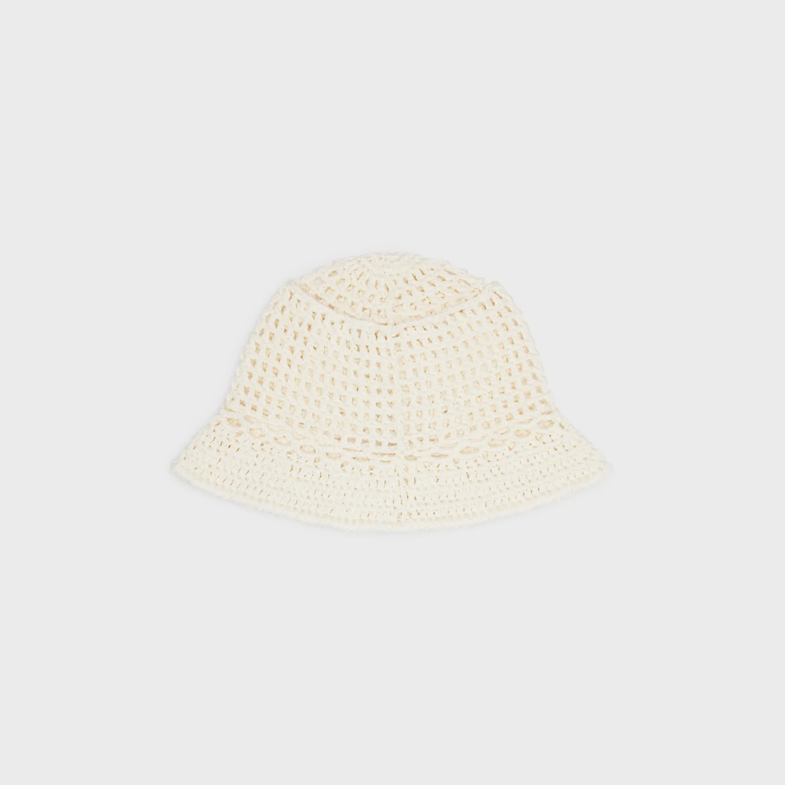 Online triomphe cloche beanie in crocheted cotton Women Beanies And Scarves