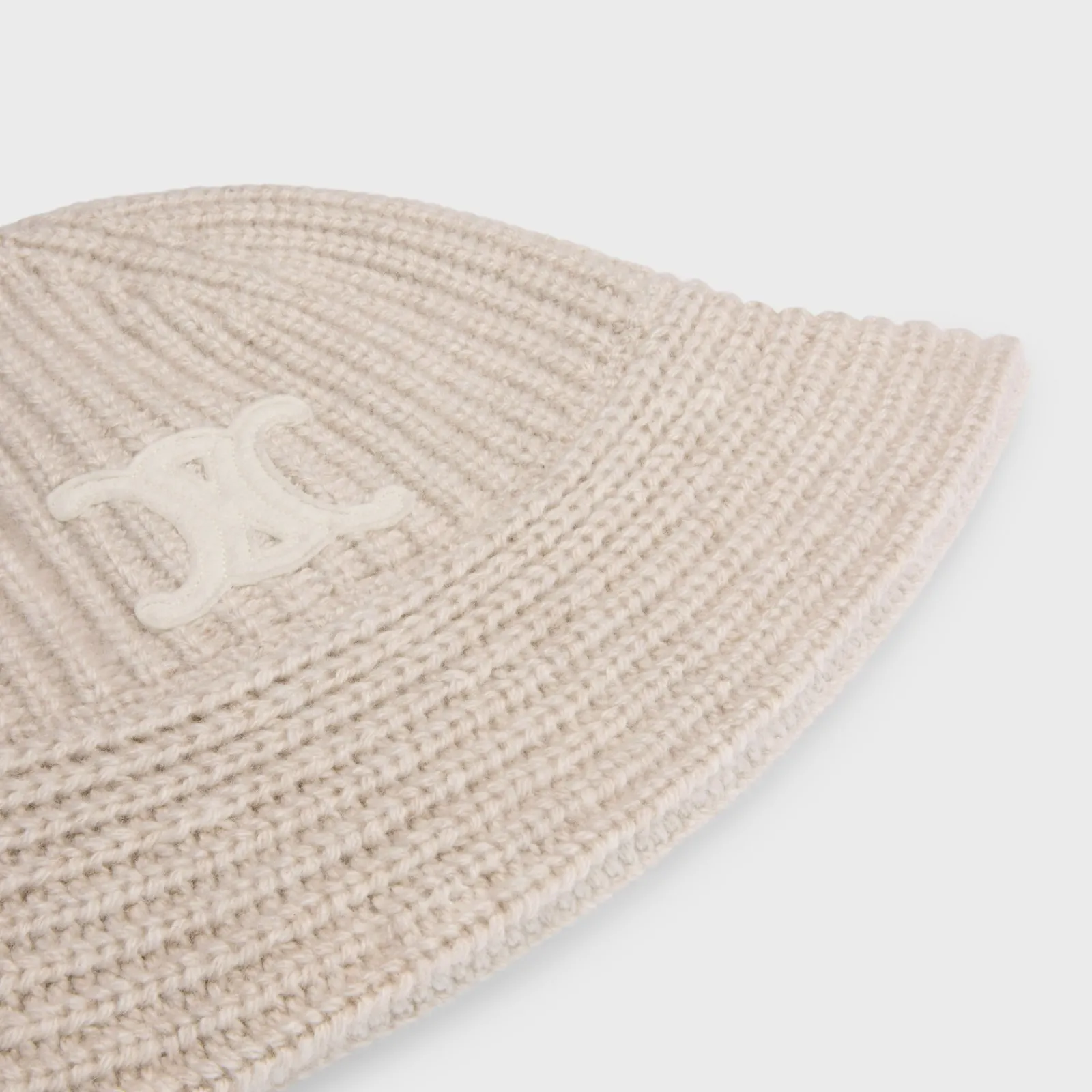 Clearance Triomphe cloche beanie in cashmere Women Beanies And Scarves