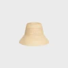 Hot triomphe cloche hat in straw Women Hats And Gloves