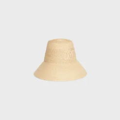 Hot triomphe cloche hat in straw Women Hats And Gloves