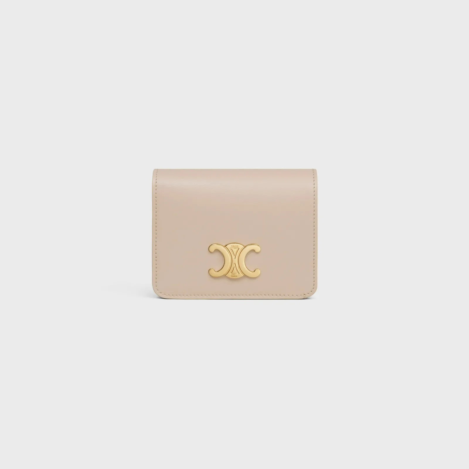 Sale TRIOMPHE COMPACT WALLET in Shiny calfskin Women Triomphe | Categories·Wallets