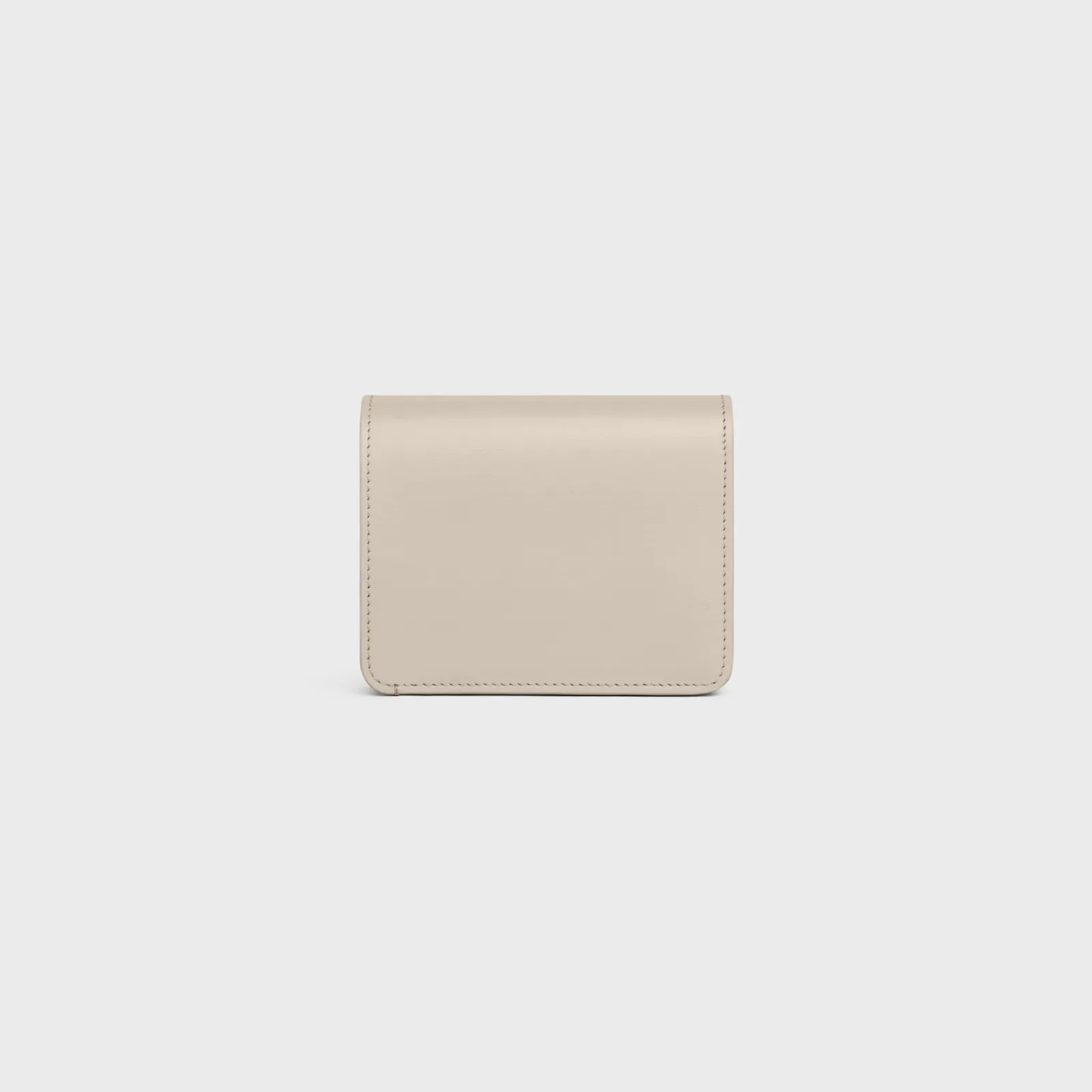 Outlet TRIOMPHE COMPACT WALLET in Shiny calfskin Women Triomphe | Categories·Wallets