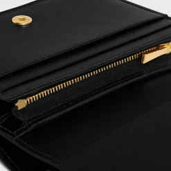 Best TRIOMPHE COMPACT WALLET in Shiny calfskin Women Triomphe | Categories·Wallets