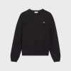 Online triomphe crew neck sweater in wool and cashmere Knitwear