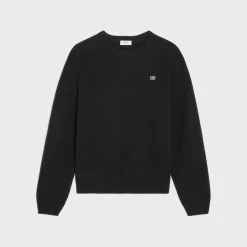Online triomphe crew neck sweater in wool and cashmere Knitwear