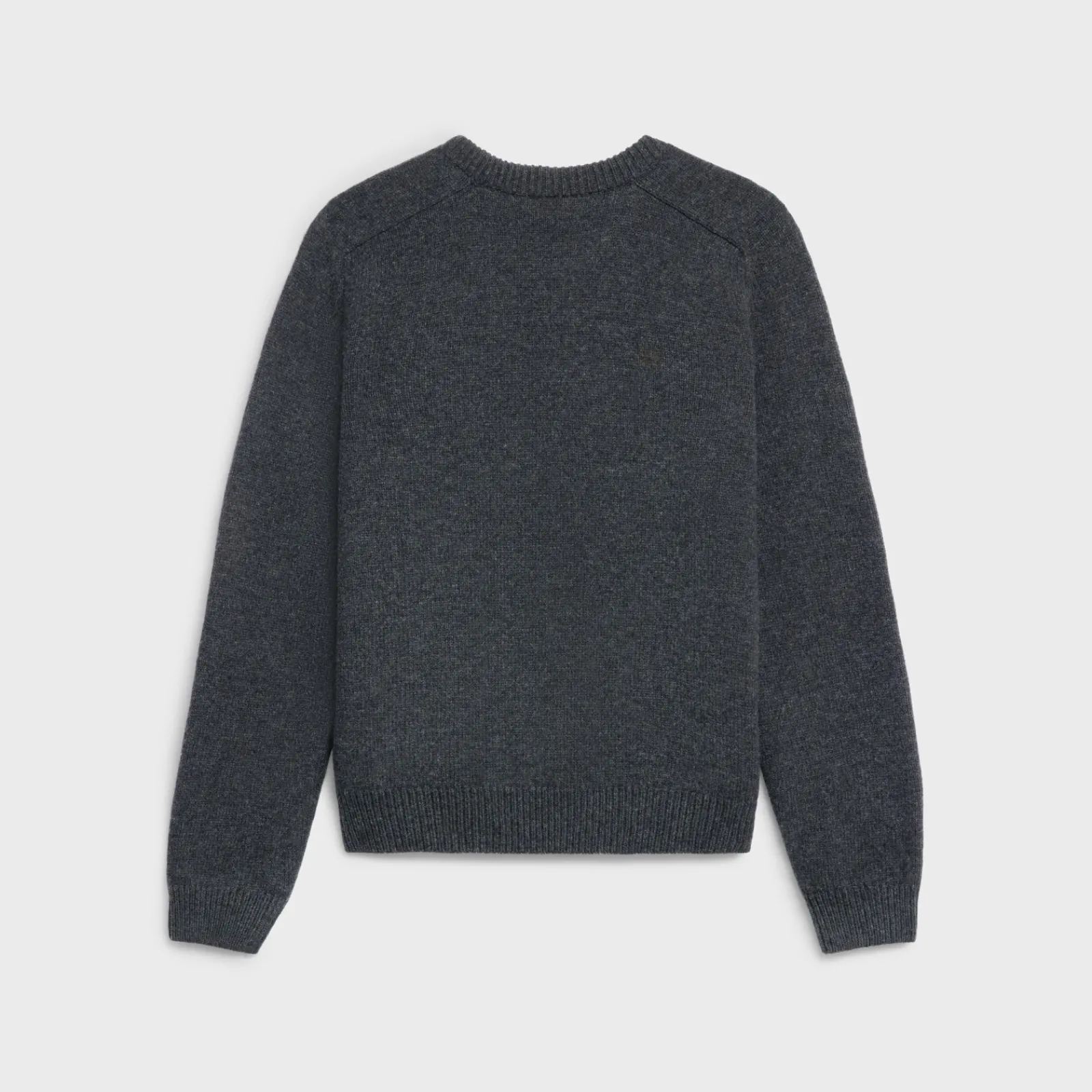 Fashion triomphe crew neck sweater in wool and cashmere Knitwear