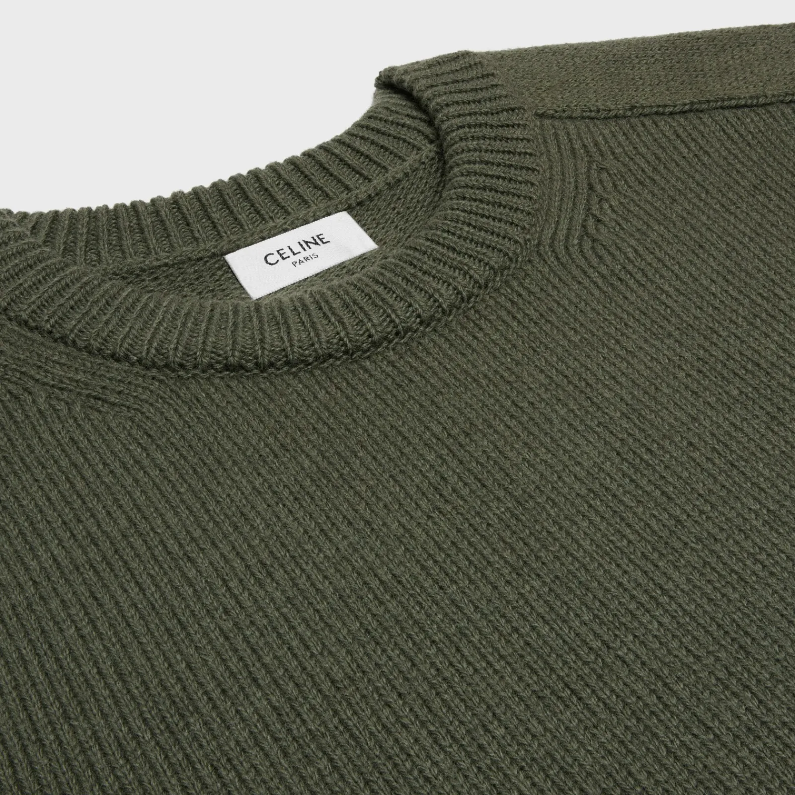 Outlet triomphe crew neck sweater in wool and cashmere Knitwear
