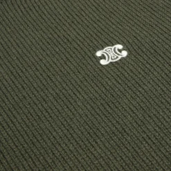 Outlet triomphe crew neck sweater in wool and cashmere Knitwear