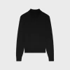 Online triomphe high collar sweater in wool Knitwear