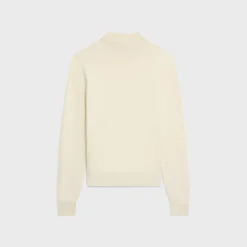 Outlet triomphe high collar sweater in wool Knitwear
