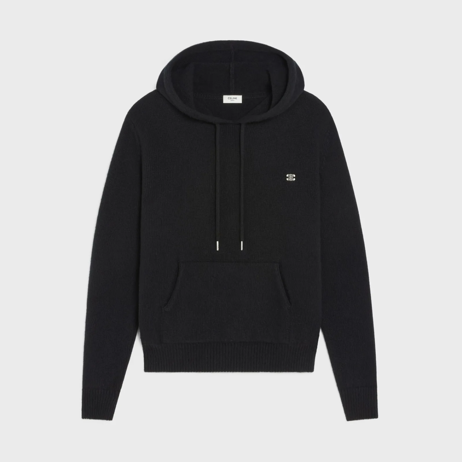 Sale TRIOMPHE HOODED SWEATER IN CASHMERE WOOL Knitwear