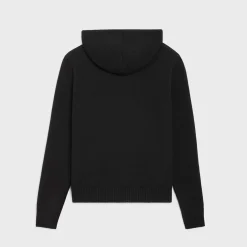 Clearance triomphe hooded sweater in wool and cashmere Knitwear