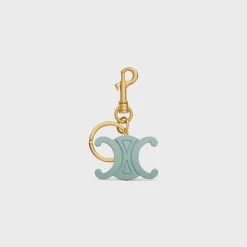 Best TRIOMPHE KEYRING CHARMS in ACETATE with GOLD FINISHING Women Categories·Straps And Accessories