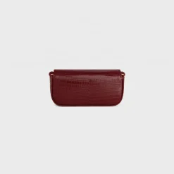 New TRIOMPHE LIPSTICK CASE ON CHAIN IN LIZARD Beauty Accessories | Travel