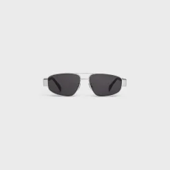 Hot Triomphe Metal 03 Sunglasses in Metal Sunglasses