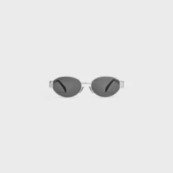 Fashion Triomphe Metal 01 Sunglasses in Metal Women Metal Frame | Categories·Round