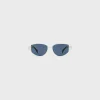 Best Triomphe Metal 04 Sunglasses in Metal Women Metal Frame | Categories·Cat Eye