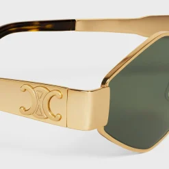 New Triomphe Metal 02 Sunglasses in Metal Women Metal Frame | Categories·Graphic