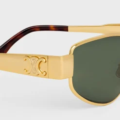 Outlet Triomphe Metal 04 Sunglasses in Metal Women Metal Frame | Categories·Cat Eye