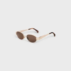Best Triomphe Metal 01 Sunglasses in Metal Women Metal Frame | Categories·Round