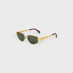 Outlet Triomphe Metal 04 Sunglasses in Metal Women Metal Frame | Categories·Cat Eye