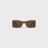 Online Triomphe Metal Racer Sunglasses in Metal Sunglasses