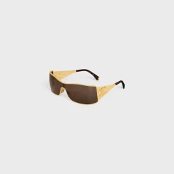 New Triomphe Metal Racer Sunglasses in Metal Women Metal Frame | Categories·Square
