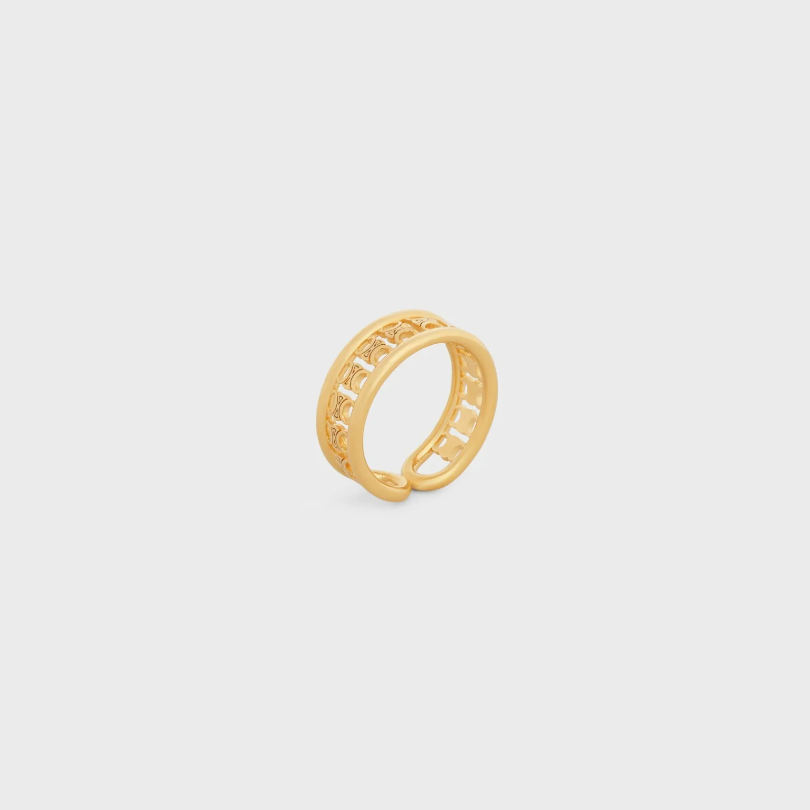 Online Triomphe Multi Ring in Brass with Finish Women Triomphe | Categories·Rings