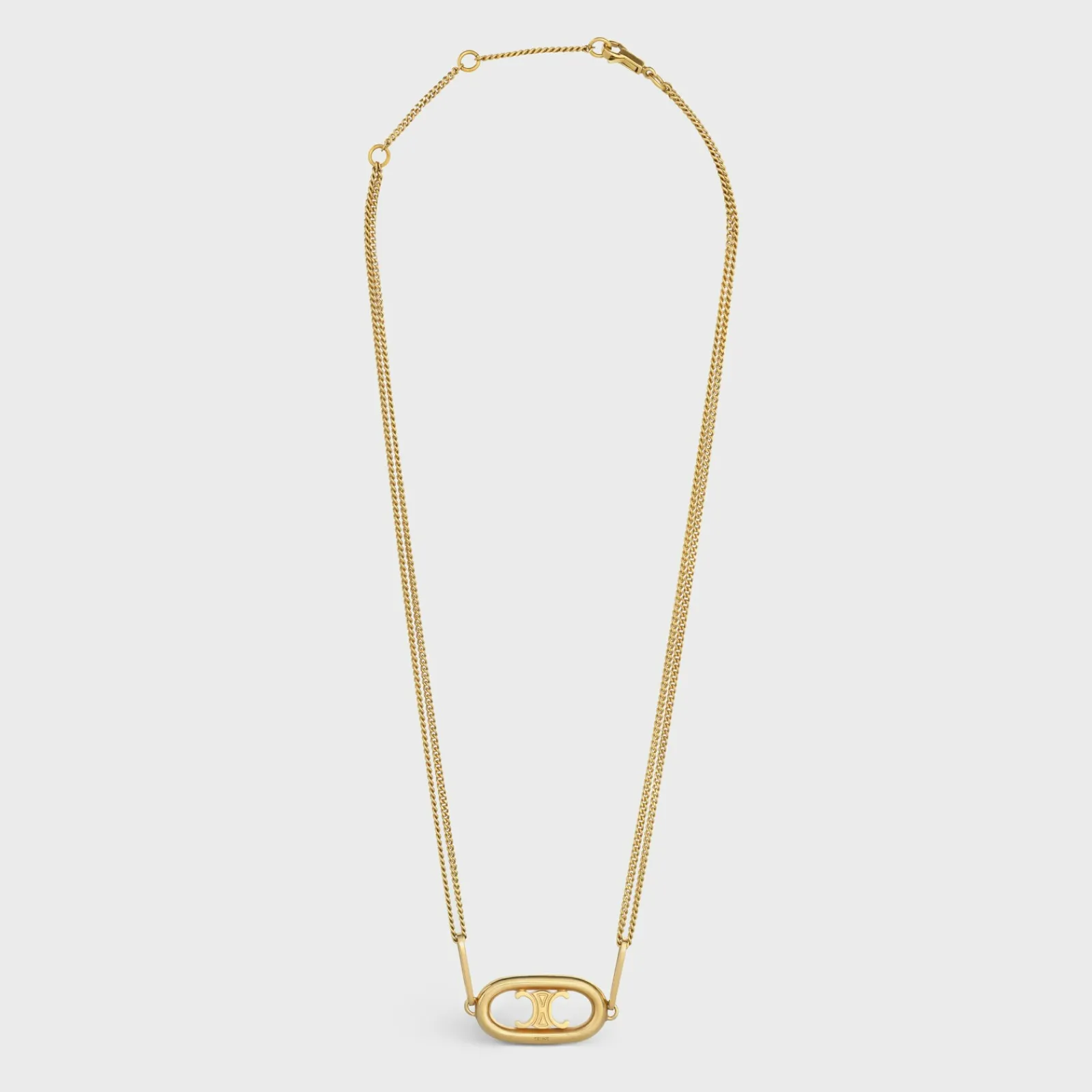 Discount Triomphe Necklace in Brass Women Triomphe | Categories·Necklaces