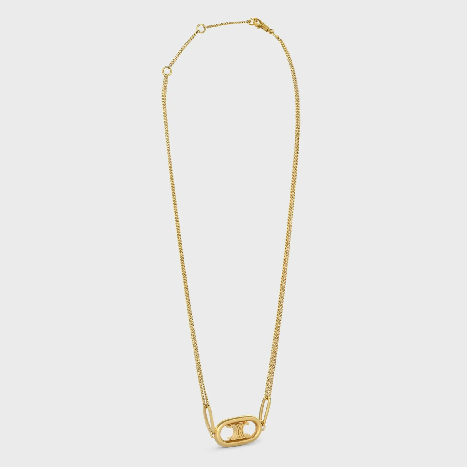 Discount Triomphe Necklace in Brass Women Triomphe | Categories·Necklaces