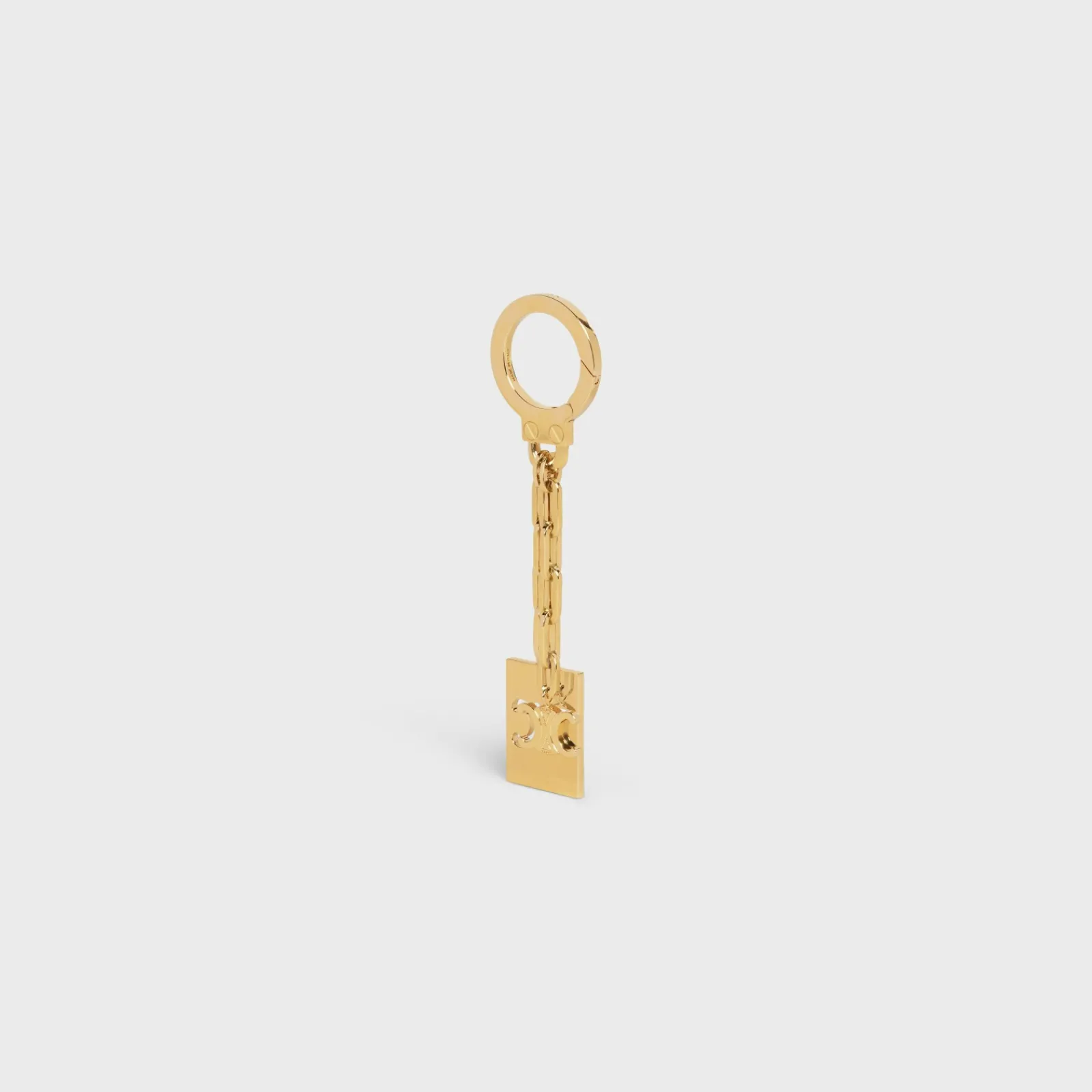 Outlet TRIOMPHE PLATE CHARM in Brass Women Categories·Straps And Accessories