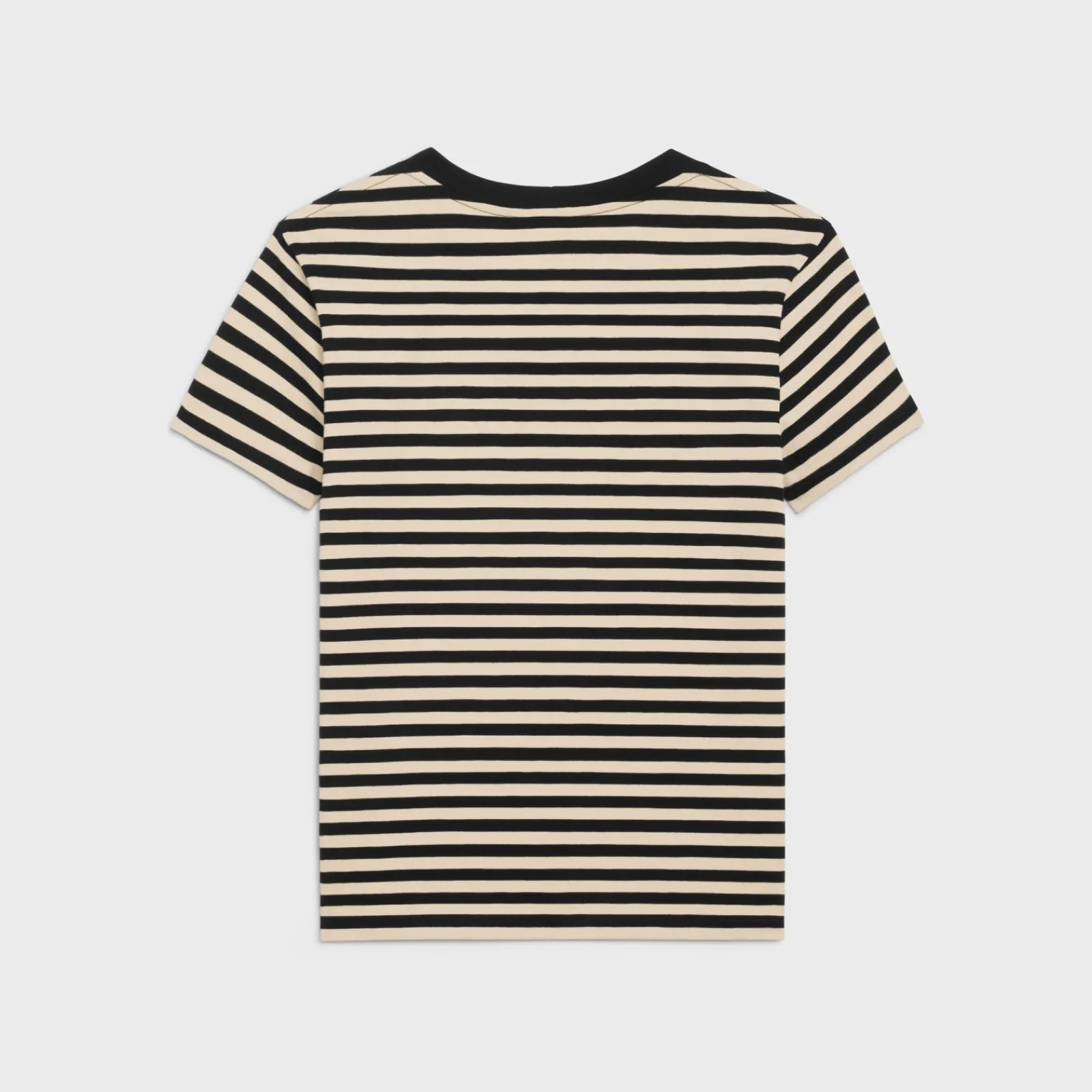 Online triomphe regular t-shirt in striped jersey T-Shirts And Sweatshirts