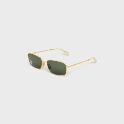 Best Triomphe Rhinestone 02 Sunglasses in Metal with Crystals Women Metal Frame | Categories·Square