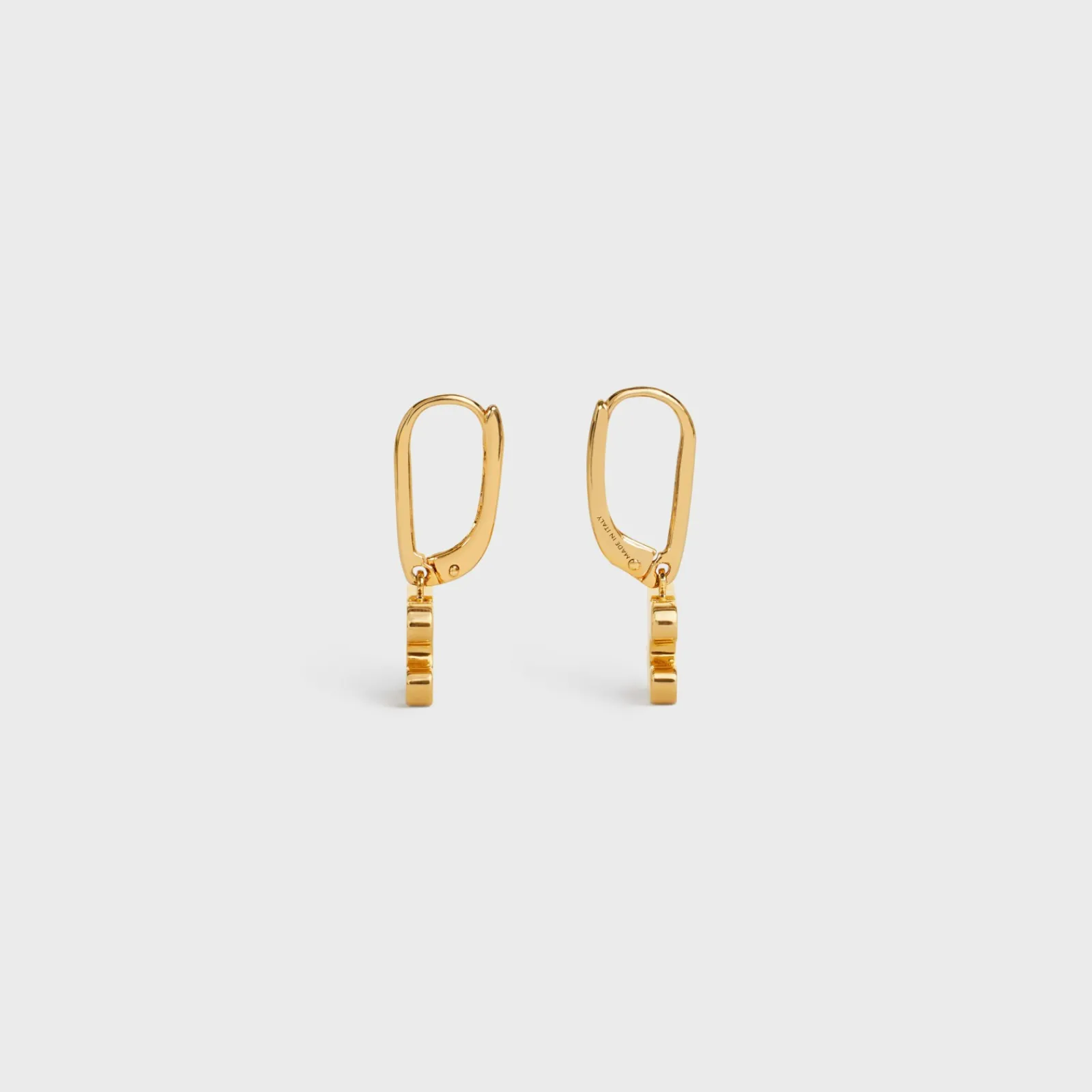 Clearance Triomphe Rhinestone Earrings in Brass with Finish and Crystals Women Triomphe | Categories·Earrings