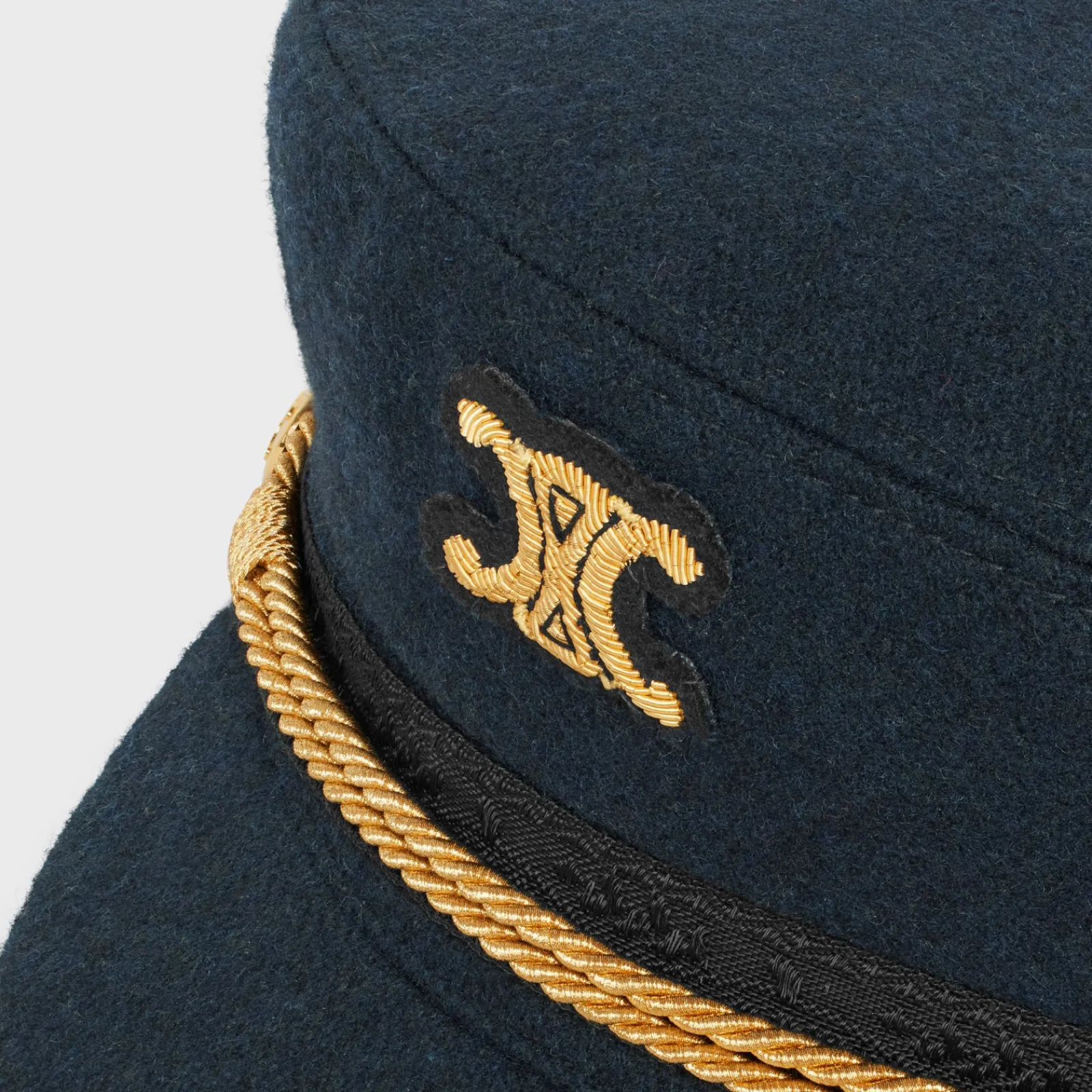 Discount triomphe sailor cap in wool cloth Women Hats And Gloves