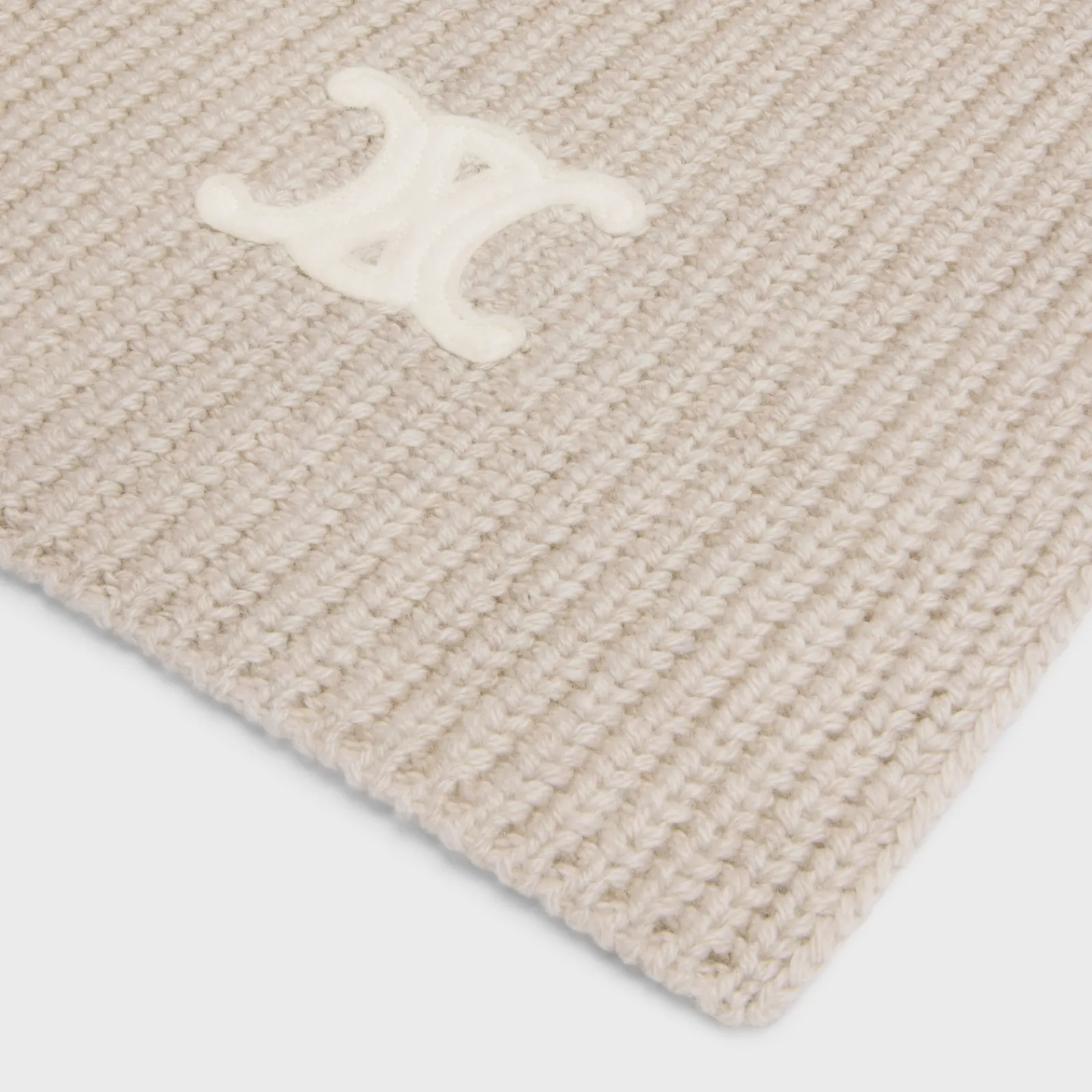 Hot Triomphe scarf in cashmere Women Beanies And Scarves