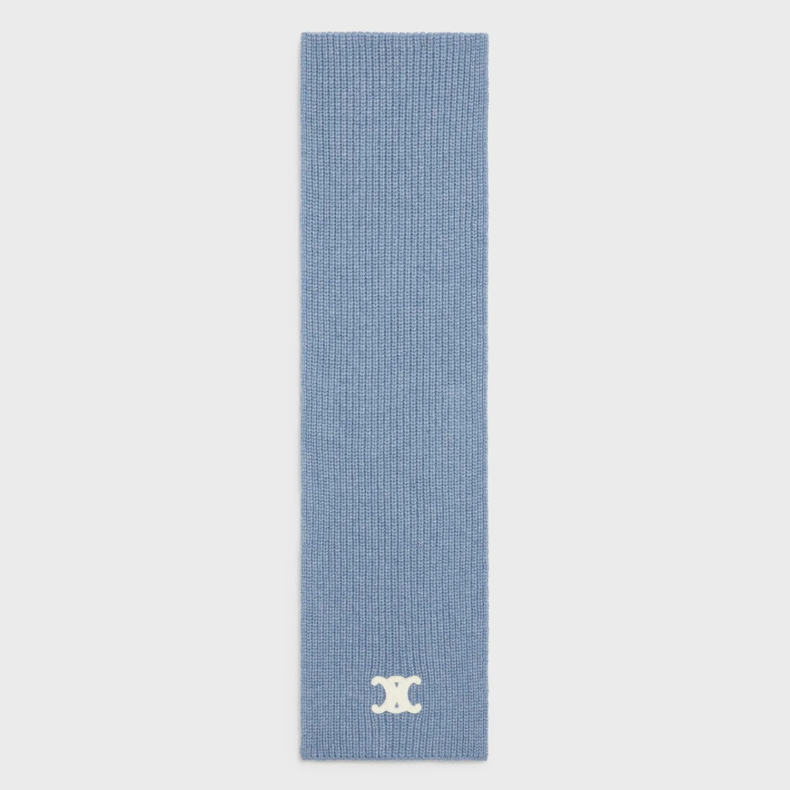 Online TRIOMPHE SCARF IN RIBBED CASHMERE WOOL Women Beanies And Scarves