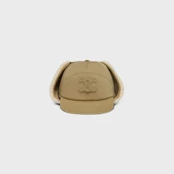 Hot triomphe shapka in cotton and nylon Women Hats And Gloves