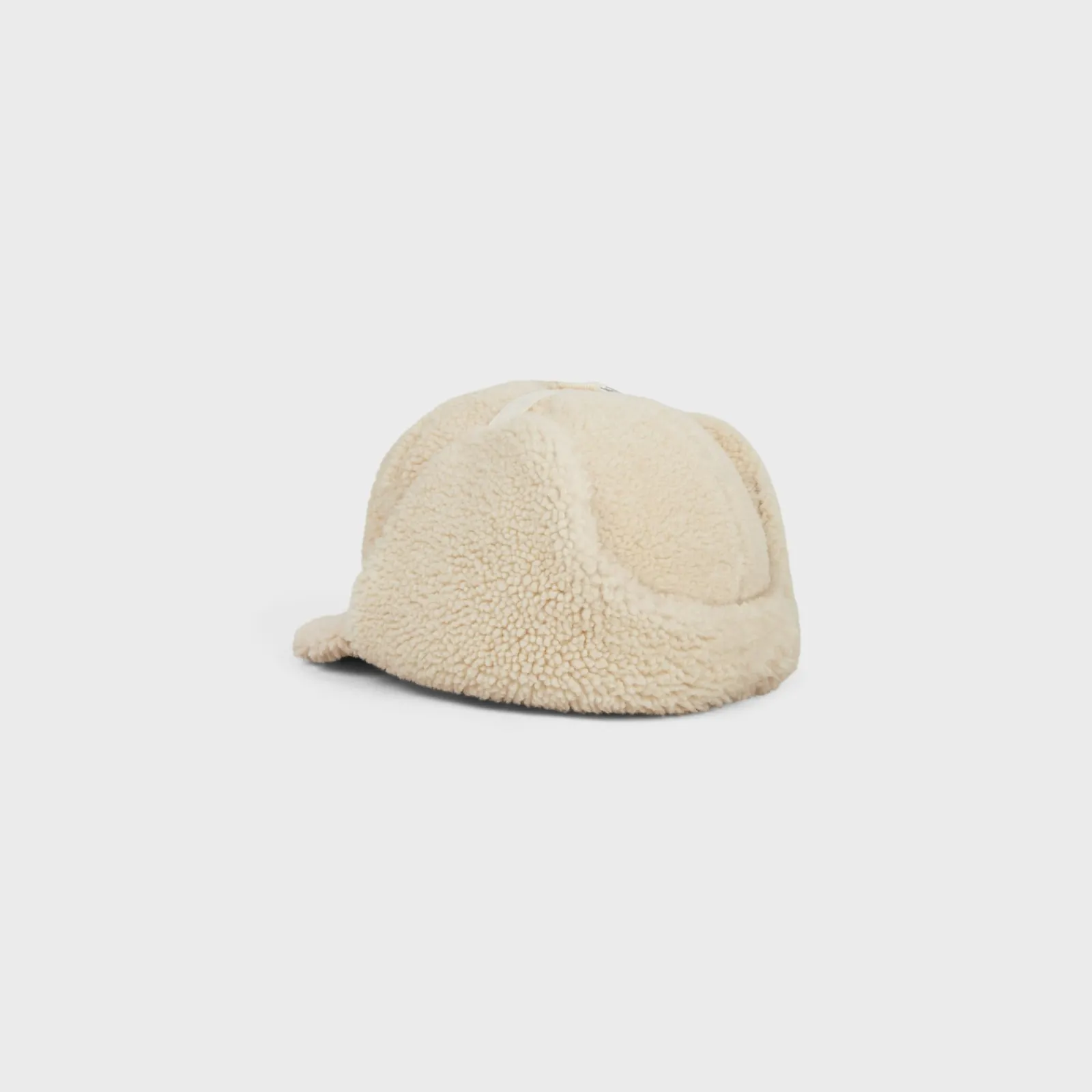 Outlet triomphe shapka in shearling Women Hats And Gloves
